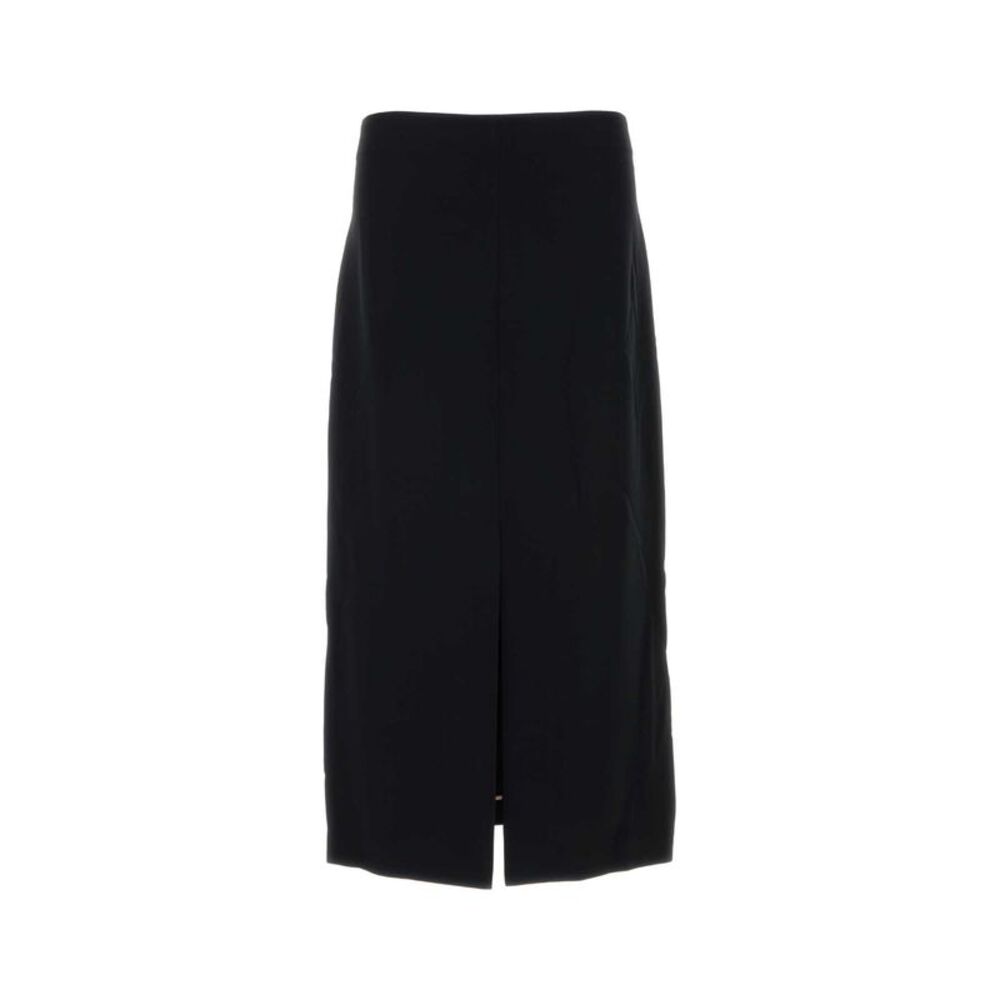Carven Women Black Crepe Skirt